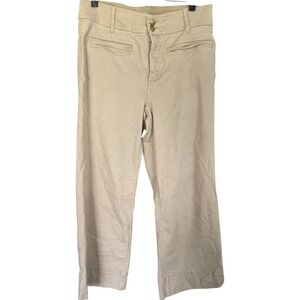 Draper James‎ Tan Beige Stretch Khaki Chino Pants Straight Leg 12